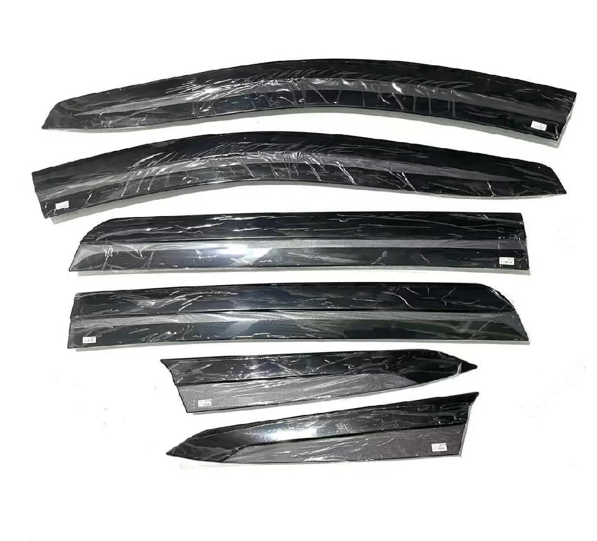 Car Visor For Toyota Rush Black Color 6pcs Rain Shield Windshield Sun Rain Guard Window Visor Wind Deflector