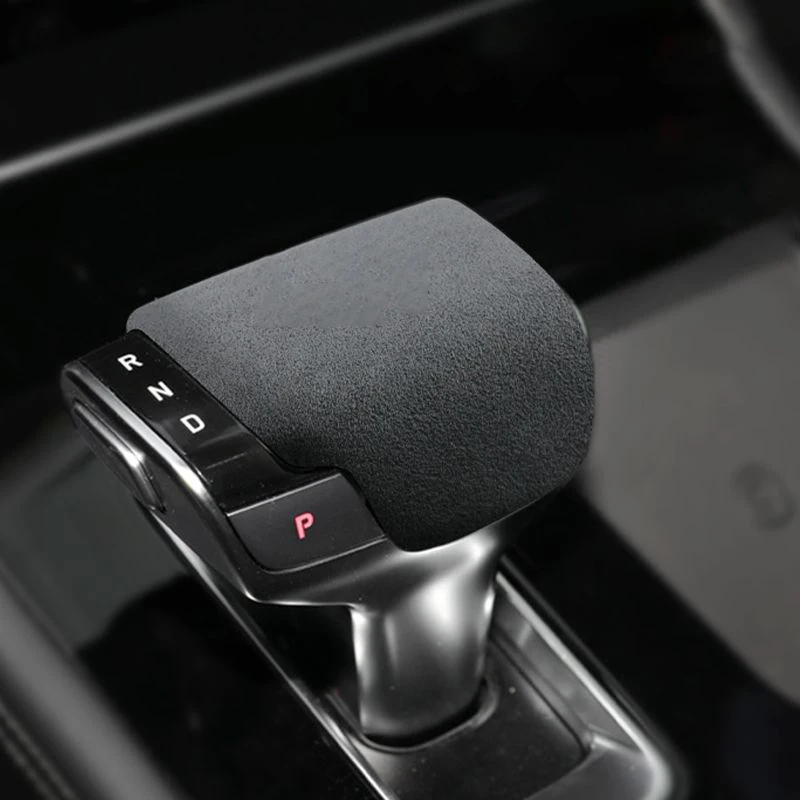 

For LeadingIdeal ONE 2019-2021 Suede Leather Auto Protector Car Gear Shift Knob Cover Lever Stick Head Car Accessories