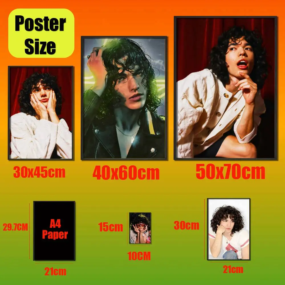 For Conan Gray Wishbone Poster Cover Wall Murals Home Custom Self-adhesive Decoration Sticker Playbill Film
