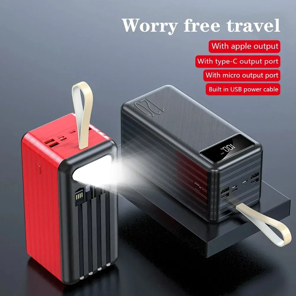 KEPAH 20W 5V3A 120000mAh Power Bank Portable Fast Charging External Battery Charger 120Ah Powerbank For iPhone Xiaomi mi