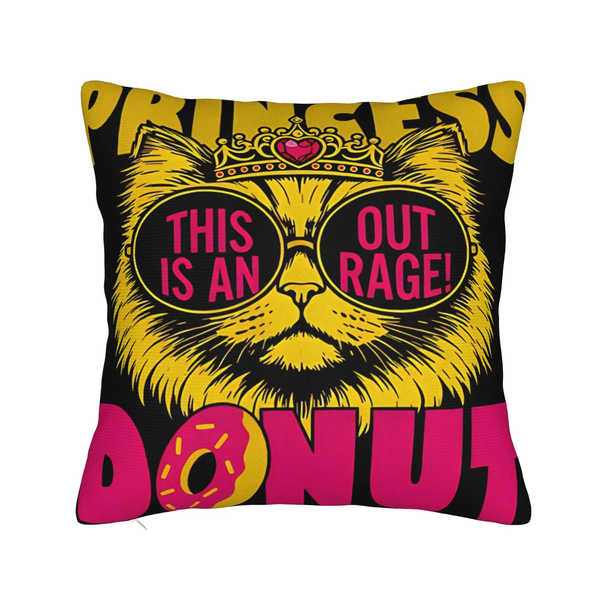Bed Decor Carl And The Princess Donut and Mongo Dungeon Crawler Carl  Pillowcases Stuff  Pillow Covers Square Multi Size