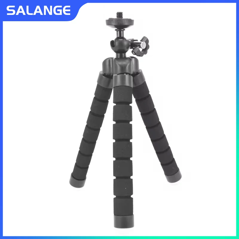 Salange Mini Tripod For YG300 J15 Mini Projector Camera Tripod Flexible Sponge Octopus Phone Holder Clip stand for Phone Stand