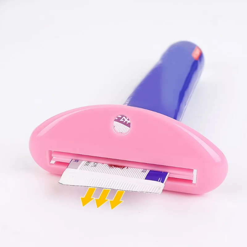 Presse-dentifrice mural, clips pressés, tube de dentifrice, nettoyant pour le visage, économiseur, distributeur de puch, fournitures scolaires