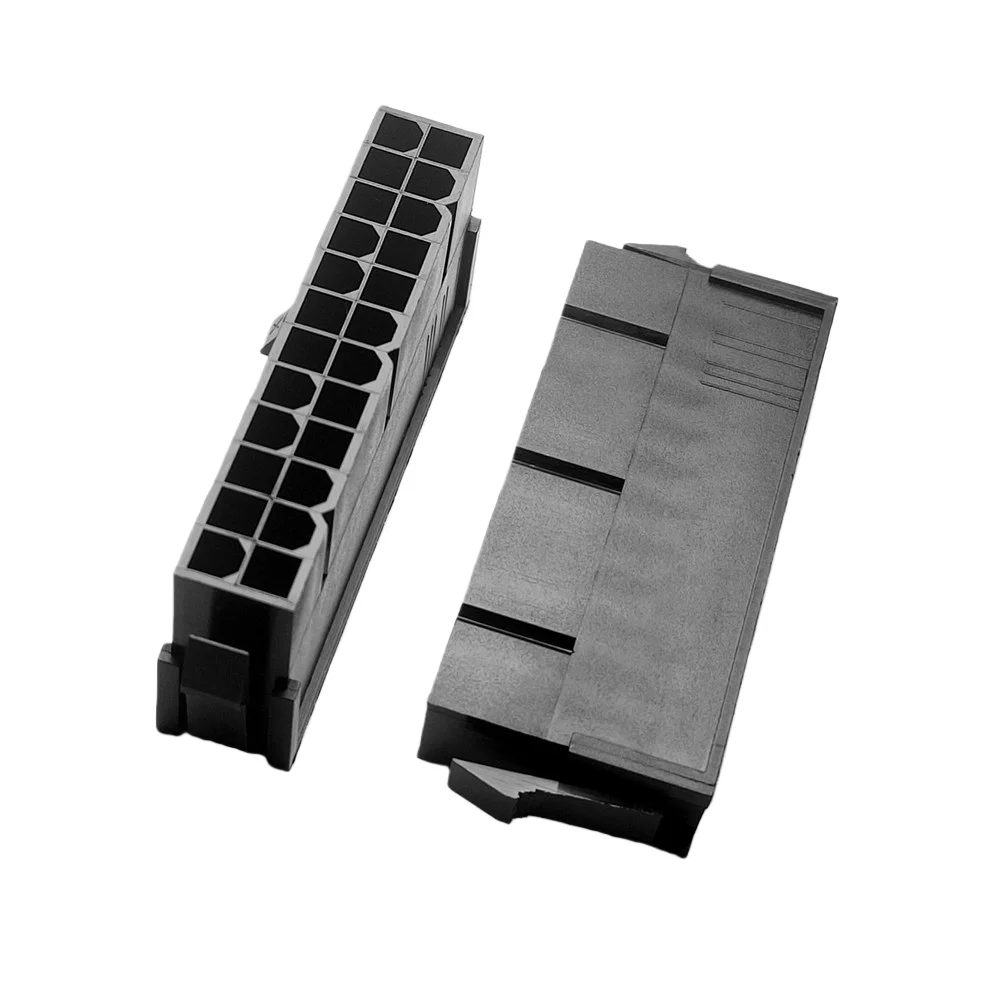 50PCS 5557 4.2mm 2P 4P 6P 8P 10P 12P 14P 16P 18P 20P 24P black/white female socket plastic shell for computer connectors Housing