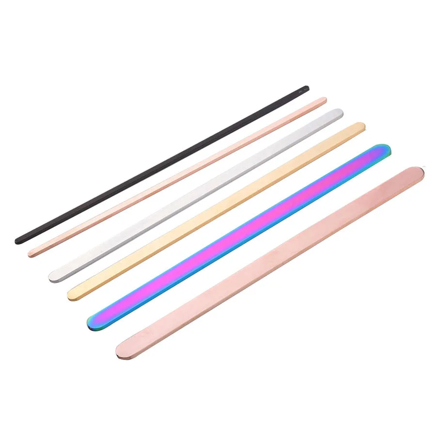 10pcs/Lot Width 3/6/9mm 152/160mm Length Mirror Polishe Stainless Steel Rectangle Blank Bangle for DIY C Open Cuff Bangle Charms