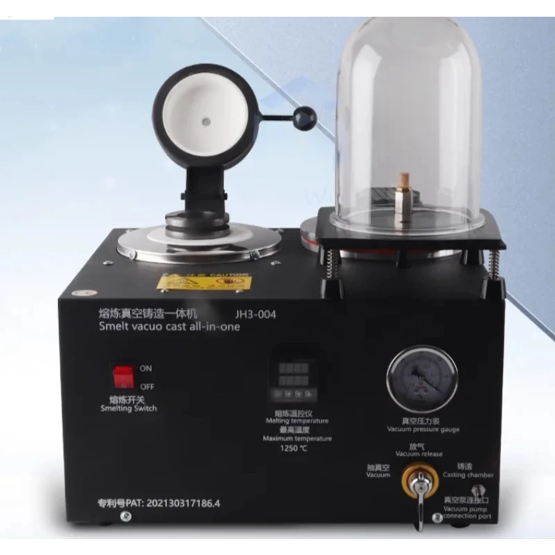 3-в-1 машина для литья ювелирных изделий, вакуумное и плавильное оборудование, инструмент для литья ювелирных изделий из драгоценного металла 1-3 кг, 220 В/110 В, 1800 Вт
