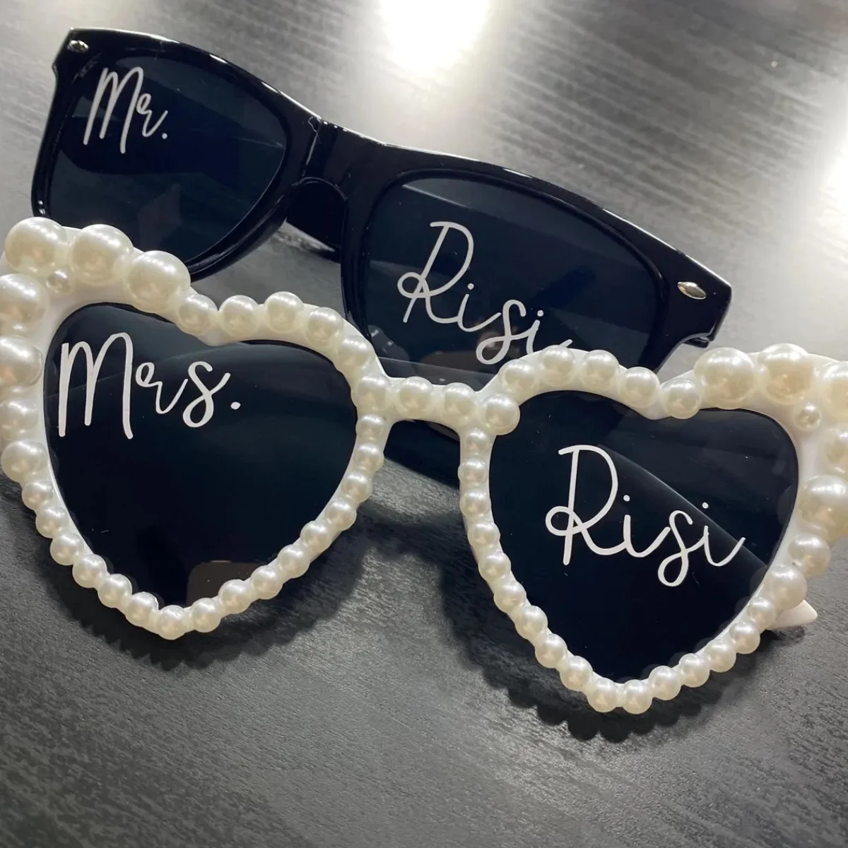 

10/20/30 шт. Солнцезащитные очки для невесты и GROOM Mr And Mrs