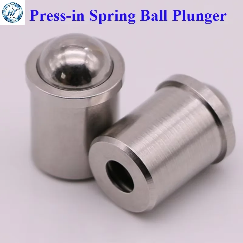 10PCS 304 Stainless Ball Plunger Press-in Spring Loaded Mold Positioning Pin Accessories