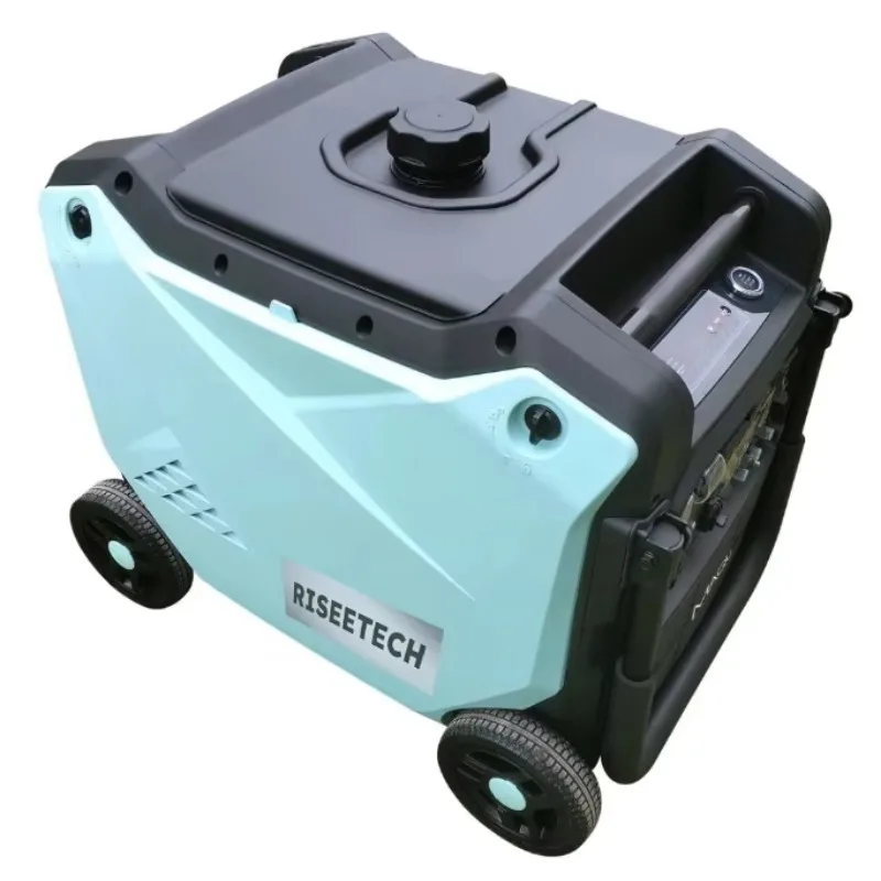 

10KW Industrial Silent Inverter Generator 240V Output With Electric Remote Start Vibration Dampening For Emergency Power