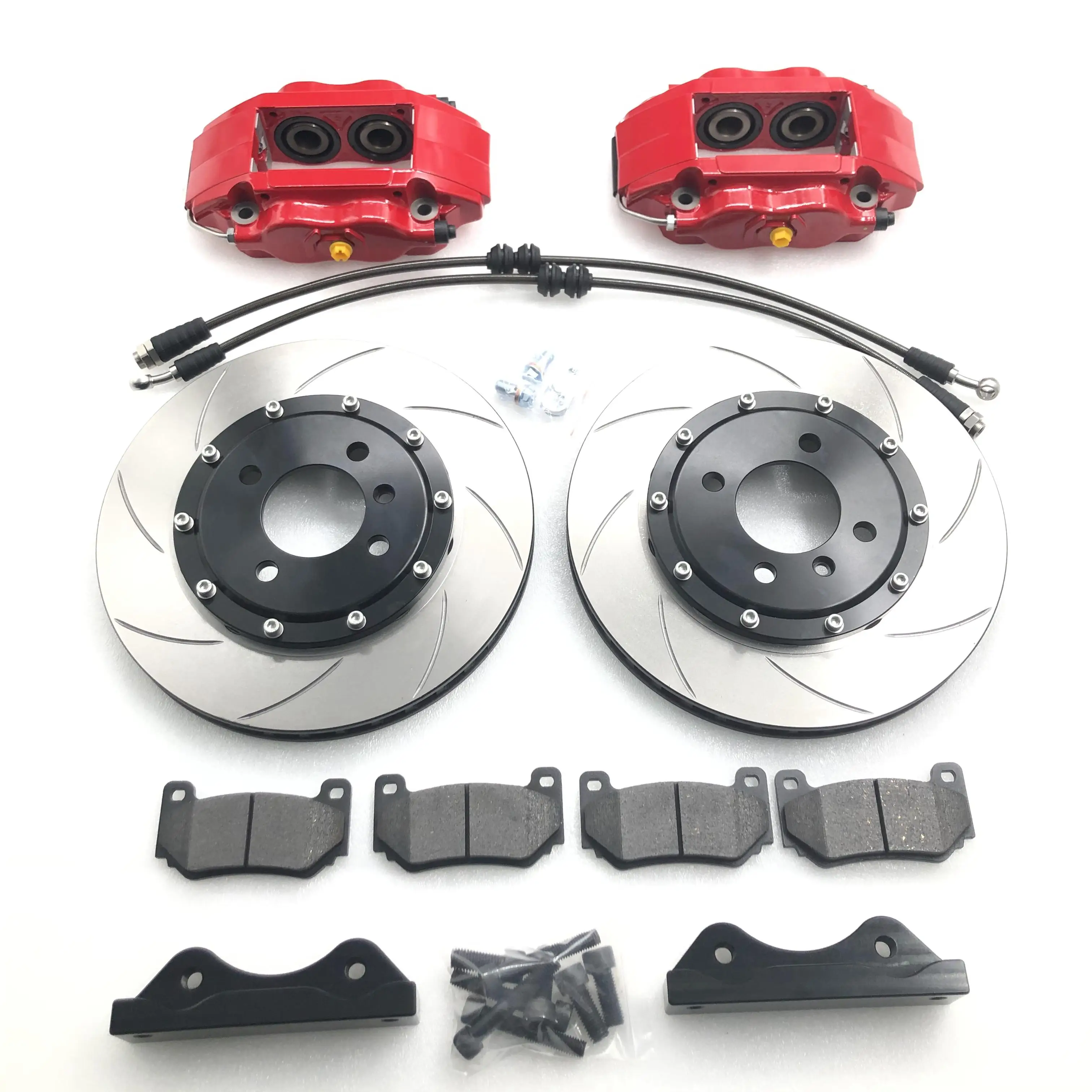 

High quality 7600 caliper kit, equipped with 4 pistons and 285-24mm brake discs, suitable for Ford Mondeo front wheel 16R