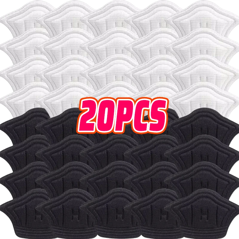 20pcs Heel Insoles Shoes Patch Heel Cushion Pads Sport Shoes Adjustable Antiwear Foot Pad Insole Shoe Heel Protector Sticker