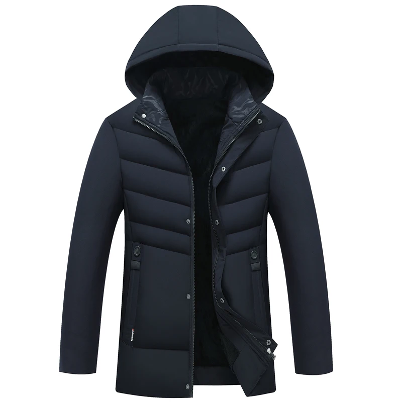 New Winter Loose Casual Cotton Jacket Versatile Removable Collar Thickened Warm Cotton Jacket