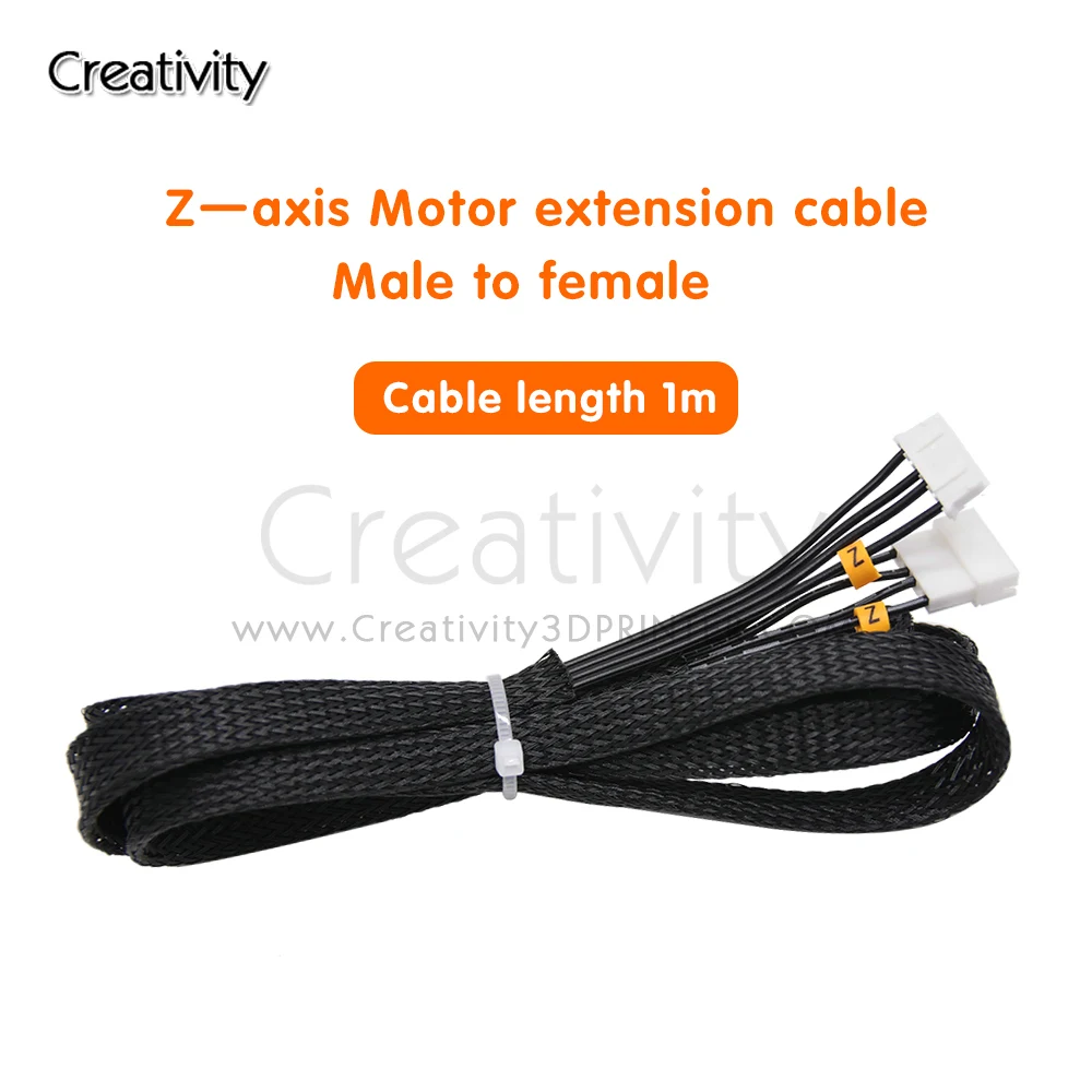 Impressora 3D Stepper Motor Cable, X & Y e Z Axis, Endstop Cable para Ender 3, Ender 3 Pro, Ender 3X, Ender 3S