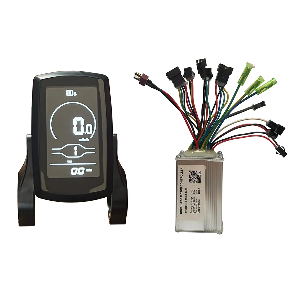

Ebike LCD Display YL80C 36V-52V Speed Control Panel Brushless Motor Controller X008-AA022 36V 15A for 2HAO Bicycle Accessories