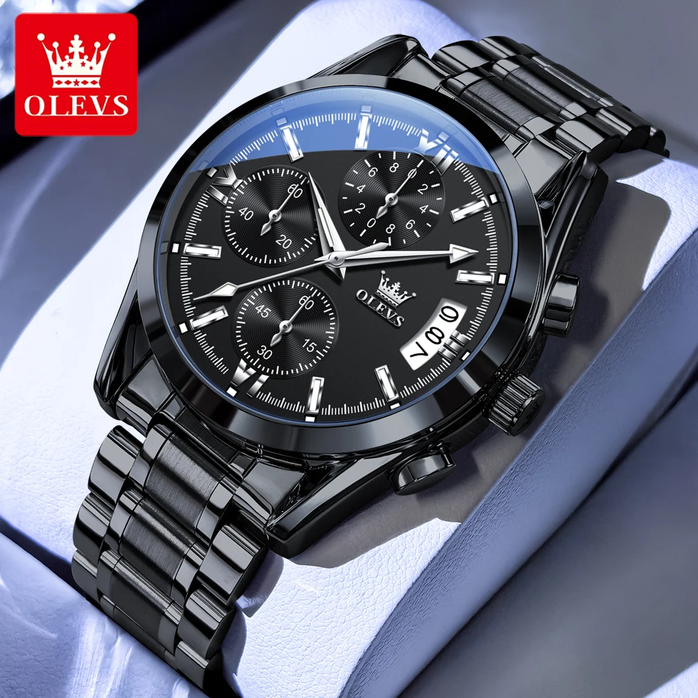 

OLEVS 2987, мужские часы, модные оригинальные брендовые кварцевые часы для мужчин, водостойкий календарь, мужское платье, ручные часы Reloj