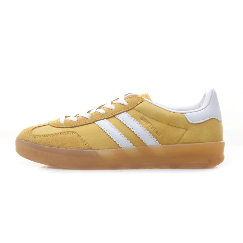 

2024 new retro style striped lace up casual shoes multifunctional trendy sports shoes