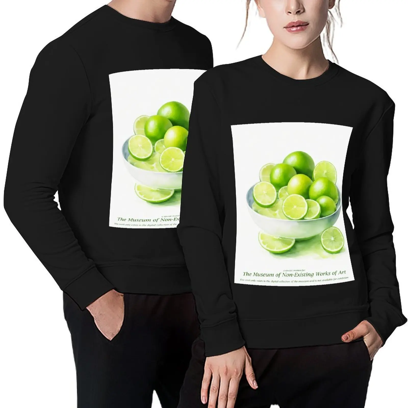 

limes in a bowl Pullover winter clothes men's coat men's sweat-shirt autumn new products men's sweatshirts