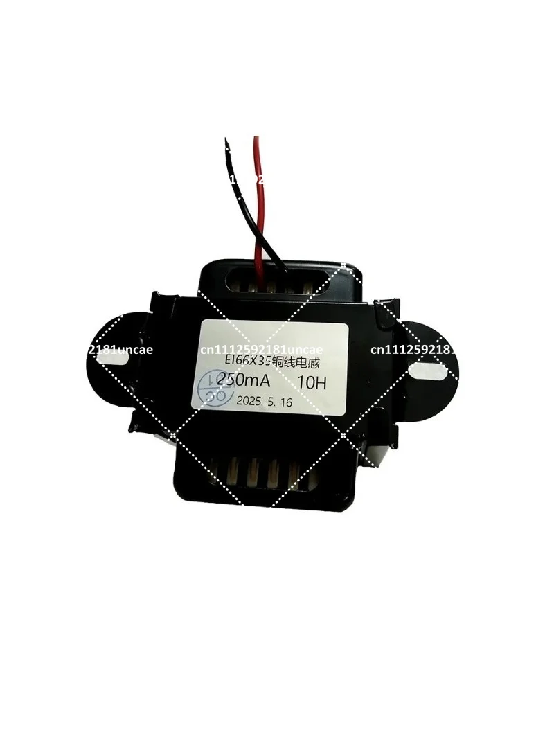 250mA 8-10-12H Copper Choke Coil Inductor EI66X35 Core for Power Filtering