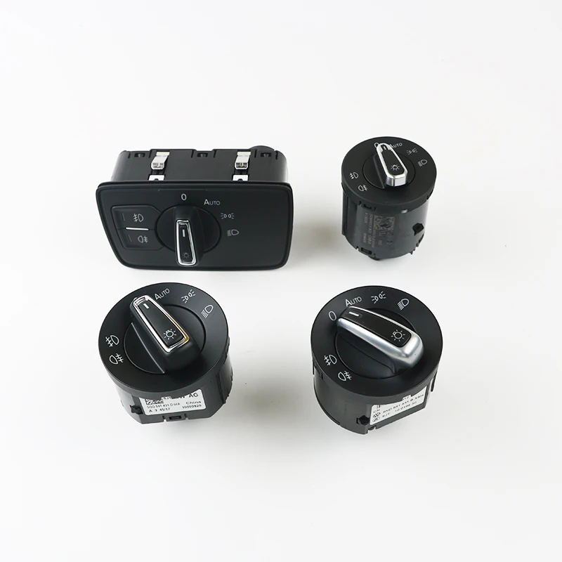 

Переключатель фар автомобиля, кнопка управления противотуманными фарами для VW Golf6/7 Jetta MK6/7 Polo Tiguan Passt MK5/6 B8, автоматический переключатель фар