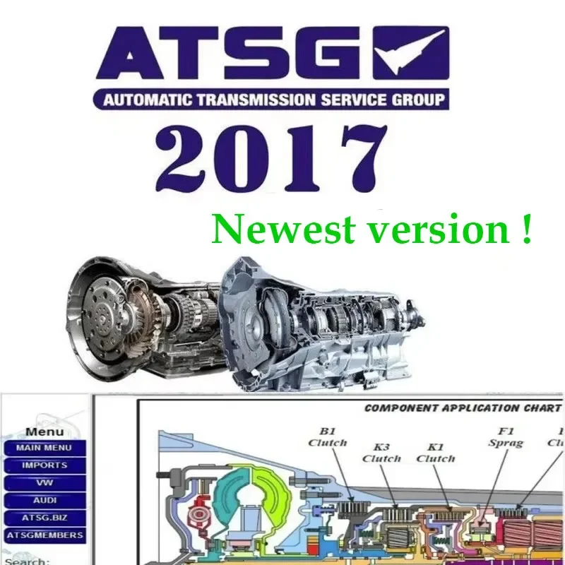 ATSG 2017 Auto Repair Software ATSG Automatic Transmissions Service Group Repair Information Atsg Manual Diagnostic