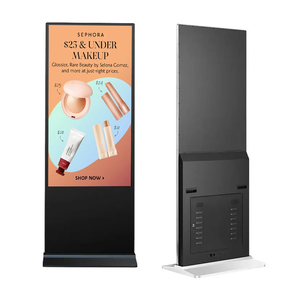 

49 Inch Floor Standing Indoor Android Window Lcd Totem Kiosk Touch Screen Digital Signage and Lcd Advertising Display