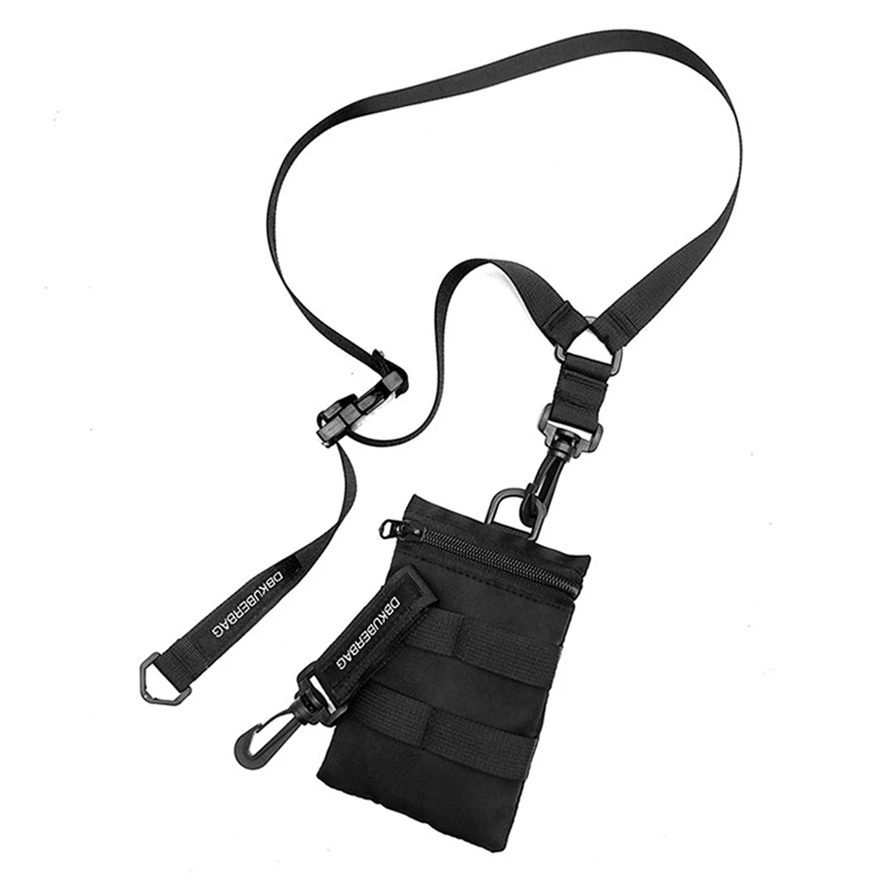 TEXU 2X bolso de hombro individual para hombre, Mini estilo Hip Hop, bolsos cruzados informales para teléfono móvil para mujer, bolso de viaje grande