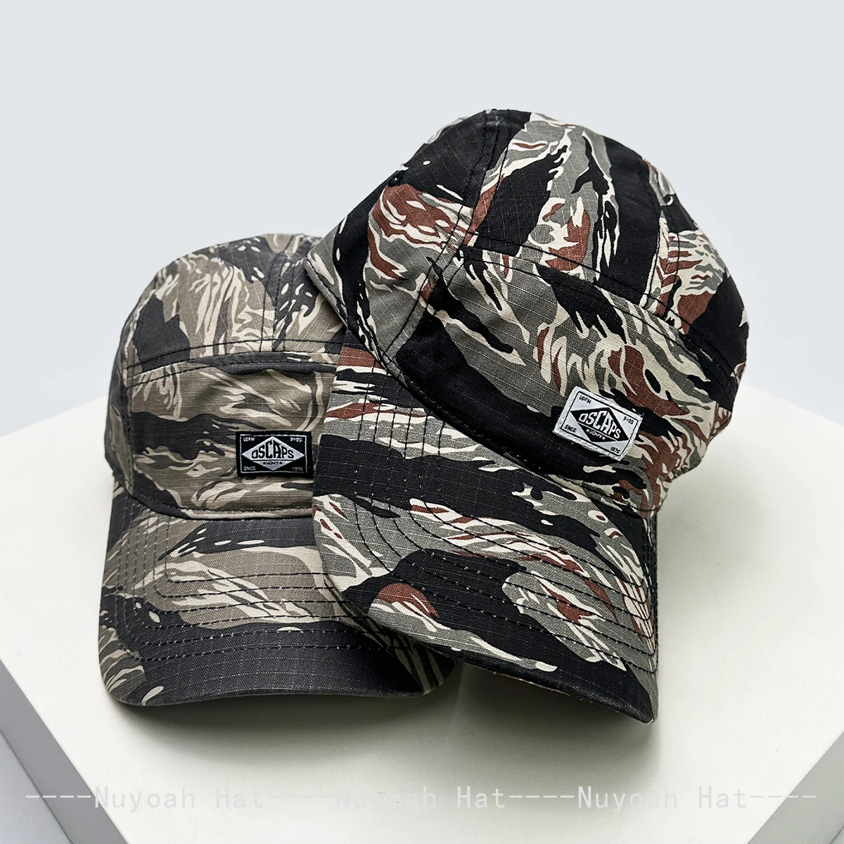 New Men Women American Camouflage Patch Letters Baseball Hats Sunshade Personal Versatile Hip-hop Peaked Caps Fashion Retro Ins