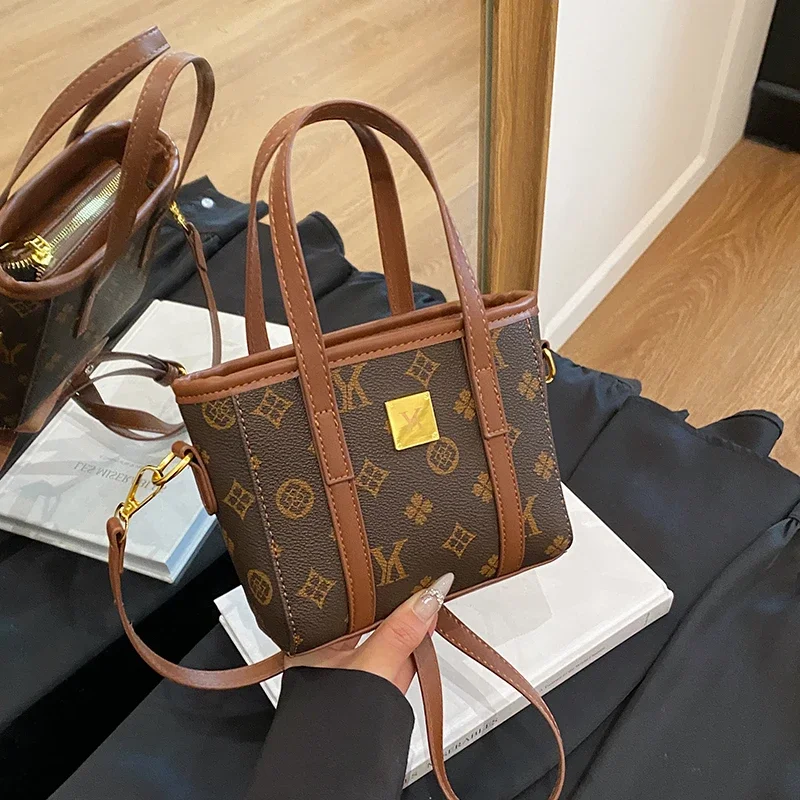 

Elegant Women's Designer Tote Bag Leather Crossbody Bag Handbag, Famous Luxury Classic Shoulder Messenger For Ladies Popular