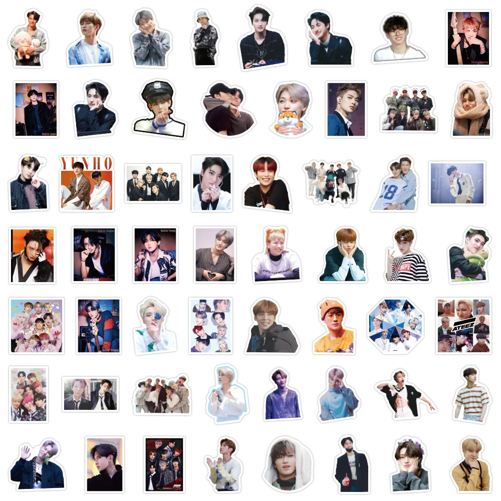 110Pcs/Set Kpop Idol Sticker ATEEZ Decorate Sticker Fans Gift