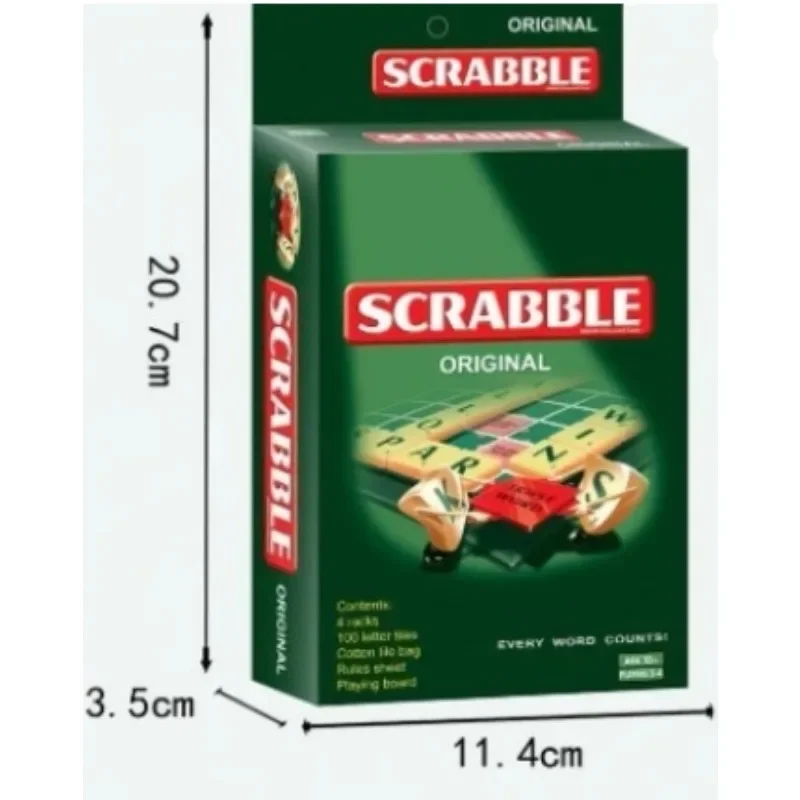 

Popular Table Game English version SCRABBLE Scrabble, English game cards