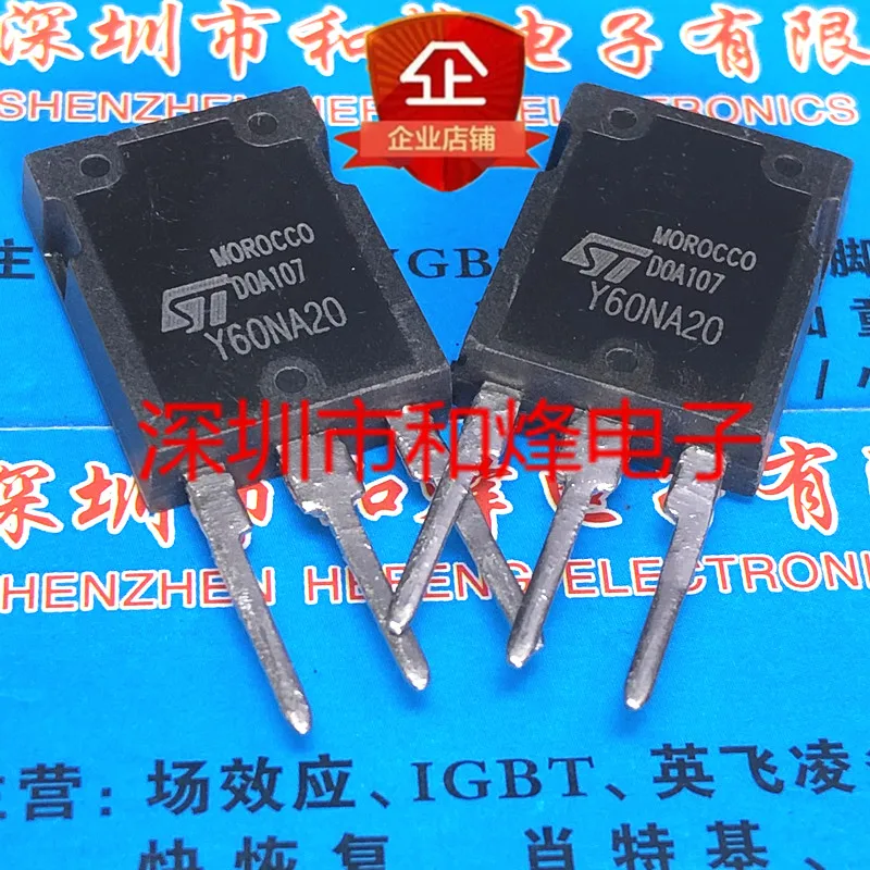 5PCS-10PCS Y60NA20 STY60NA20 TO-247 200V 60A NUOVO E ORIGINALE IN MAGAZZINO