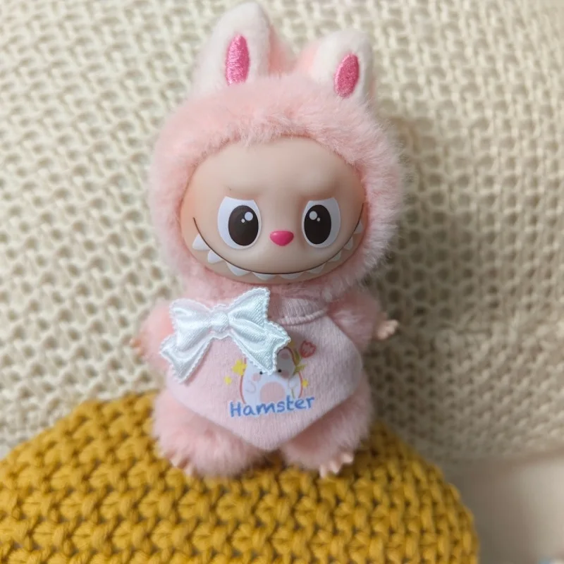 مناسبة لملابس labubu4.0 10 سنتيمتر الجيل الرابع ملابس دمى صغيرة إكسسوارات دمي #4