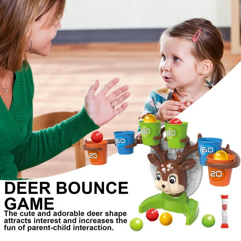 Deer Toss Game Reindeer Antler Christmas Party Games 2 Styles Fun Family Game Toss Hook Game With Deer Shape For Boys Girls