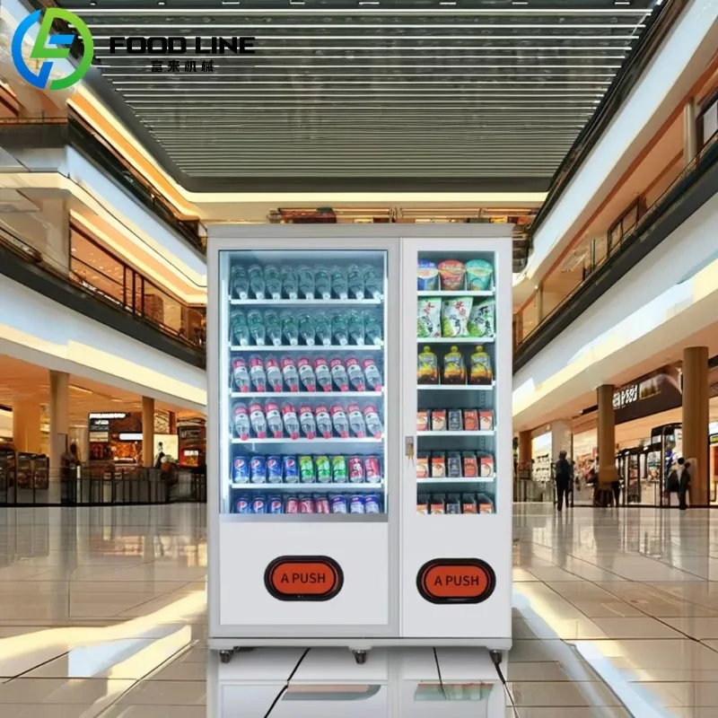 Customized Smart Digital Vending Machine - Extra Large Capacity with Cooling and Touch Screen Control