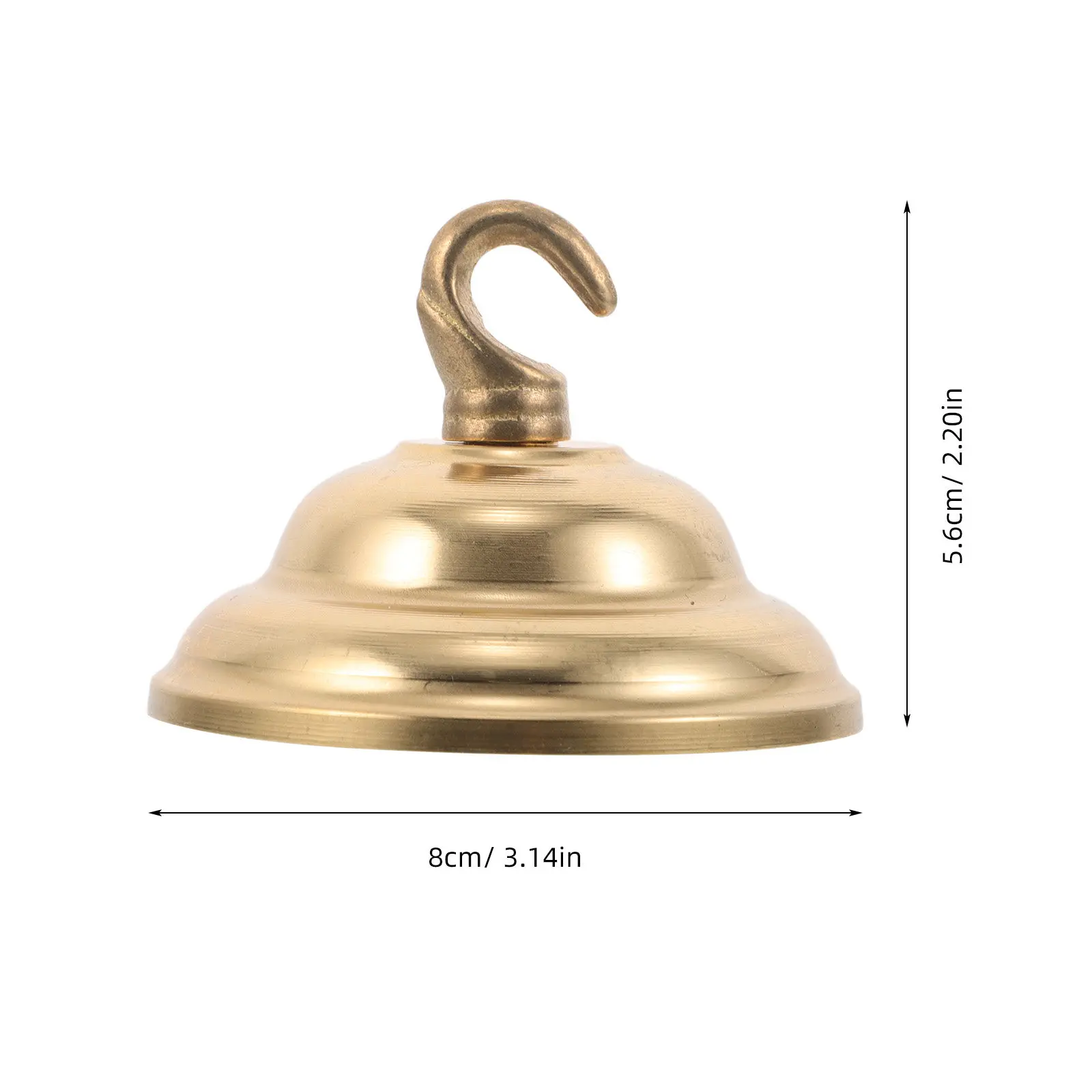 Pure Copper Ceiling Hook Heavy Duty Hanging Hook for Pendant Lights Chandeliers Lanterns Light Fixture Accessories