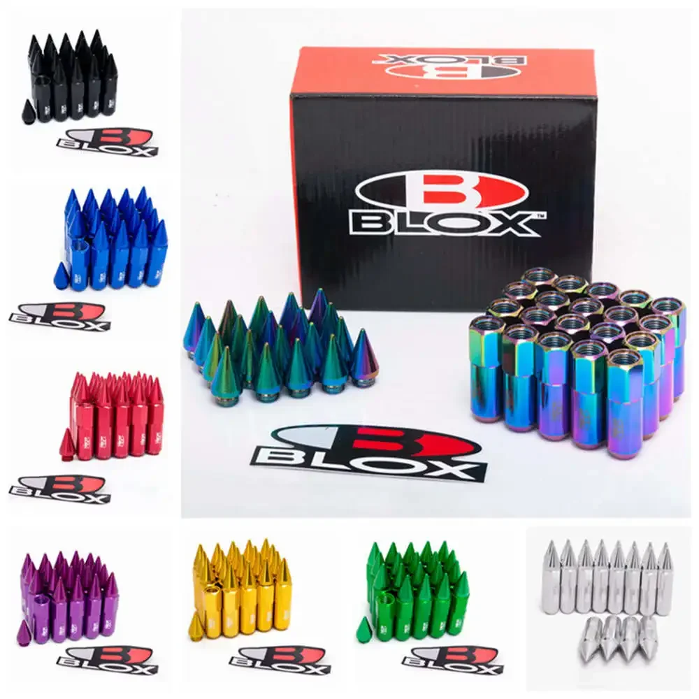 20PCS Blox M12X1.5&frasl;M12X1.25 High Quality Aluminium Extended Tuner