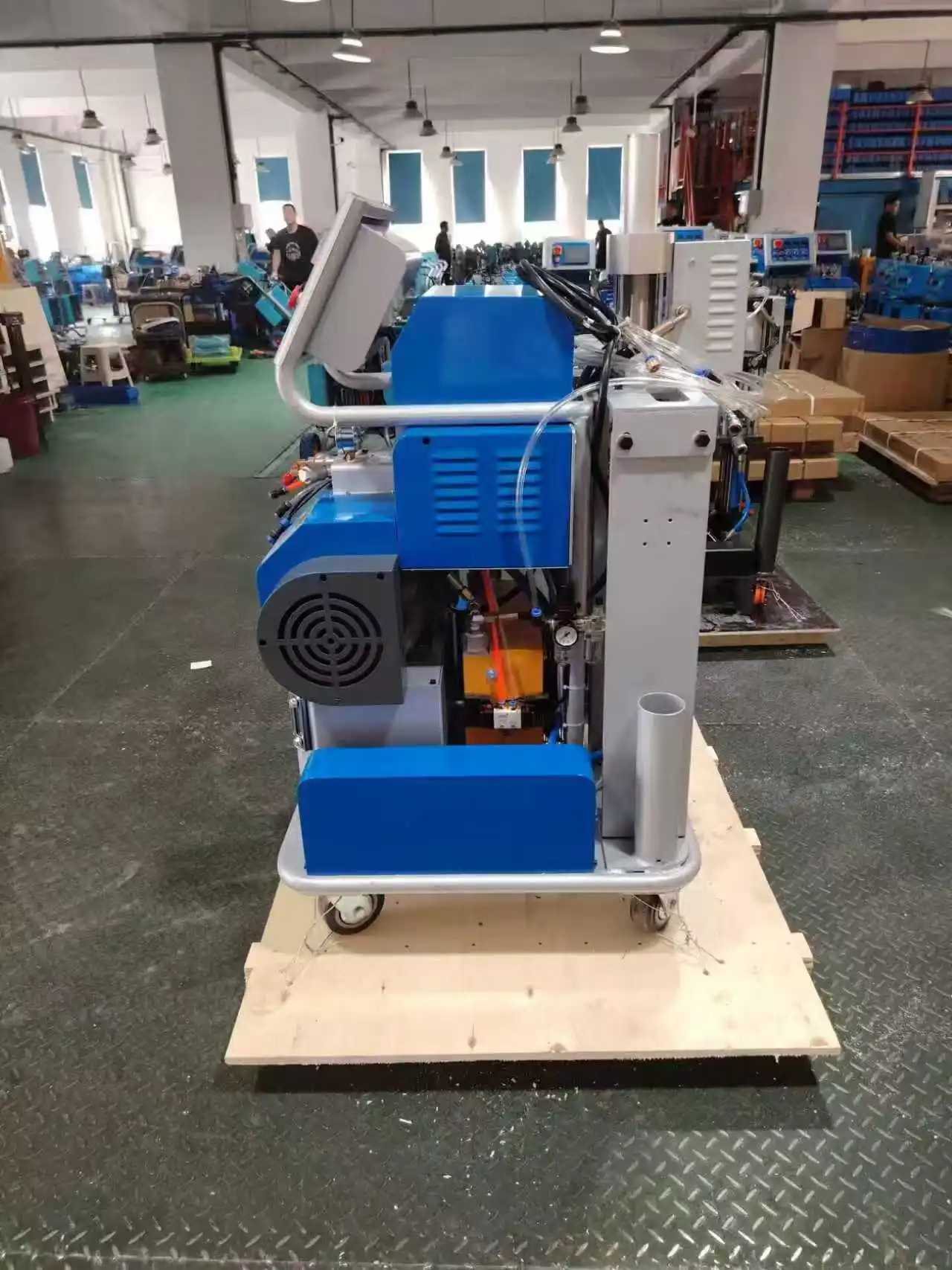 H56K Hydraulic Drive Variable Mix Ratio Polyurea Polyurethane PU Foam Spray Machine Inject Machine In Stock