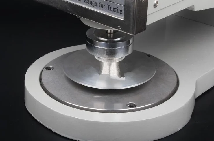 Electronic textile thickness tester and fabric thickness tester
