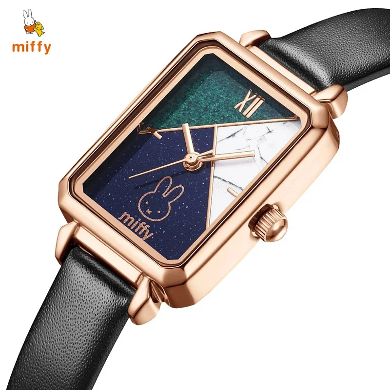 

Милые наручные часы Miffy, мультяшный тренд, пояс, указатель, дисплей, водонепроницаемые часы, простота, высококачественные аксессуары в стиле аниме, идеальные подарки