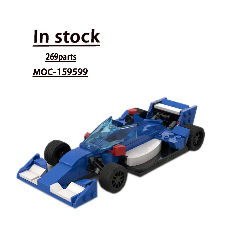 

MOC-159599 Formula Racing IndyCar 2023 Splicing Assembling Building Blocks • 269 Parts Kids Birthday Building Blocks Toy Gift