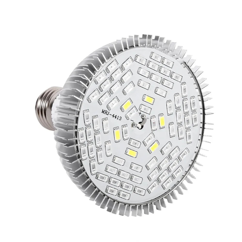 Full Spectrum Plant Grow Lamp 50W Power 120 Degree Beam Angle Grow Light Bulb Energy Saving E27 Socket Horticulture Grow Light