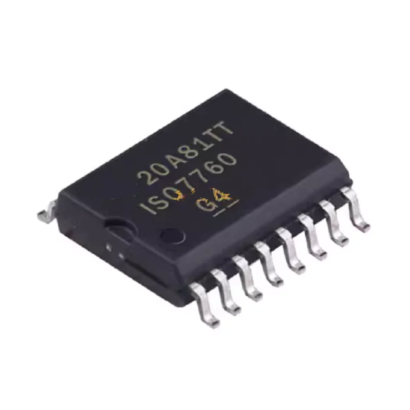 Isolators ISO7760DW General Purpose Digital Isolator 5000Vrms 6 Channel 100Mbps 85kV/µs CMTI 16-SOIC (0.295