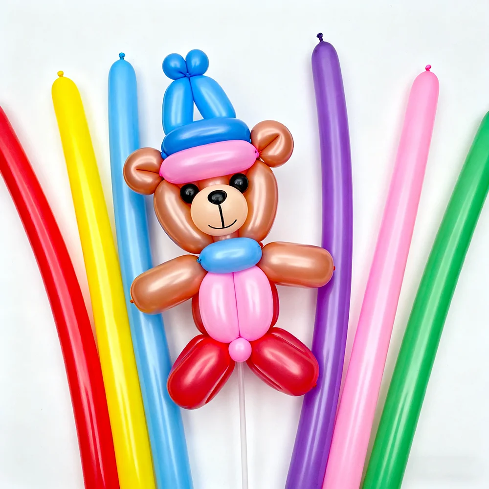 

50/100pcs 1.5g High Elasticity Long Balloons Magic Balloon Colour Latex Balloons DIY Inflatable Baloon Birthday Party Decoration