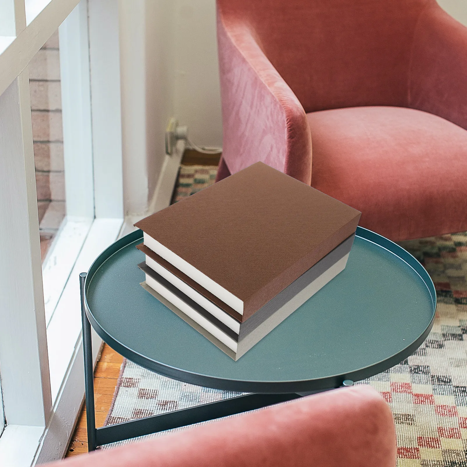 

3 Pcs Imitation Book Decoration Decorative Fake Books Decorations for Home Bookshelf Accessories Household