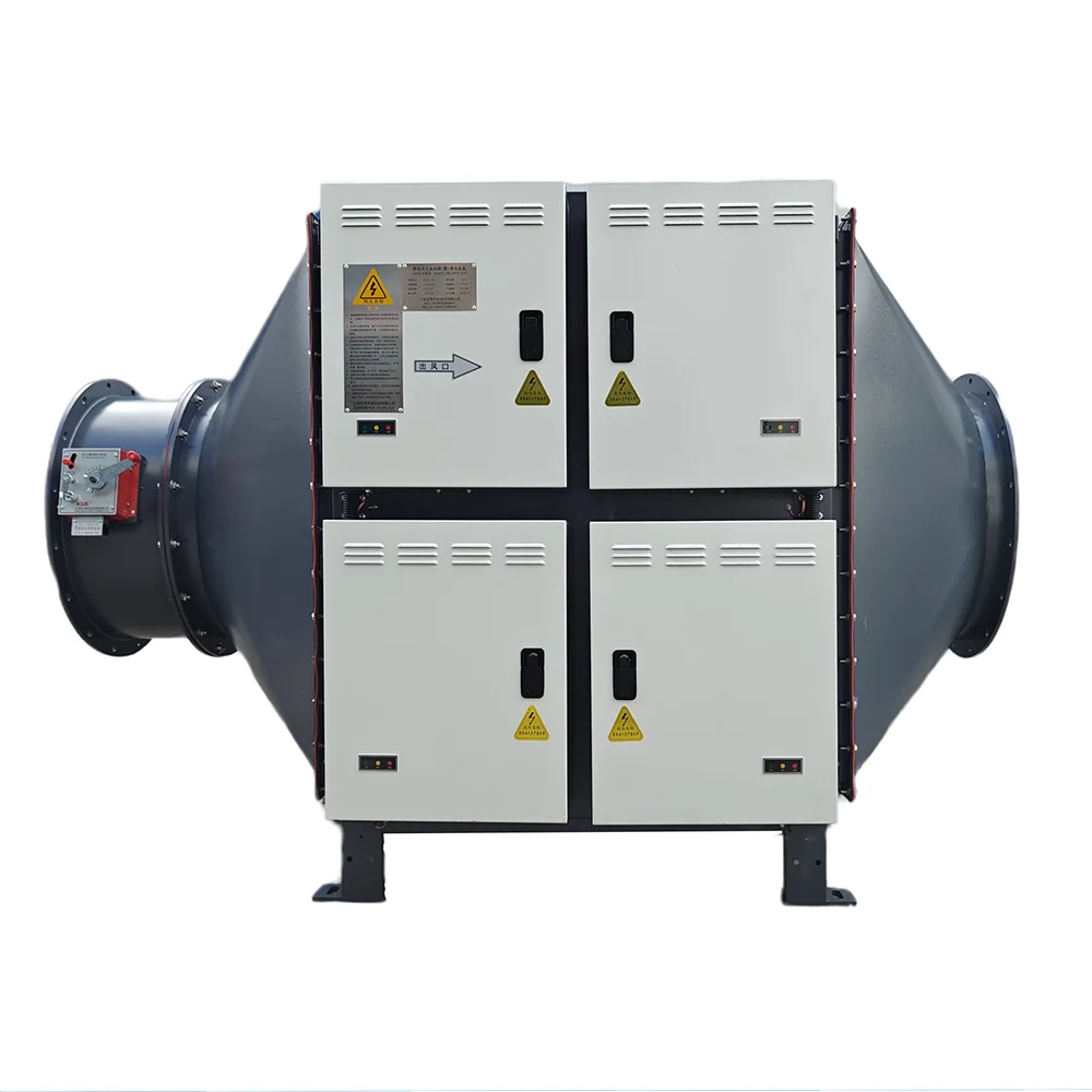 Durable HongJing Oil Mist Collector High-Voltage Generator Model S8 4 Electric Fields 98% Purify Disposal Machinery