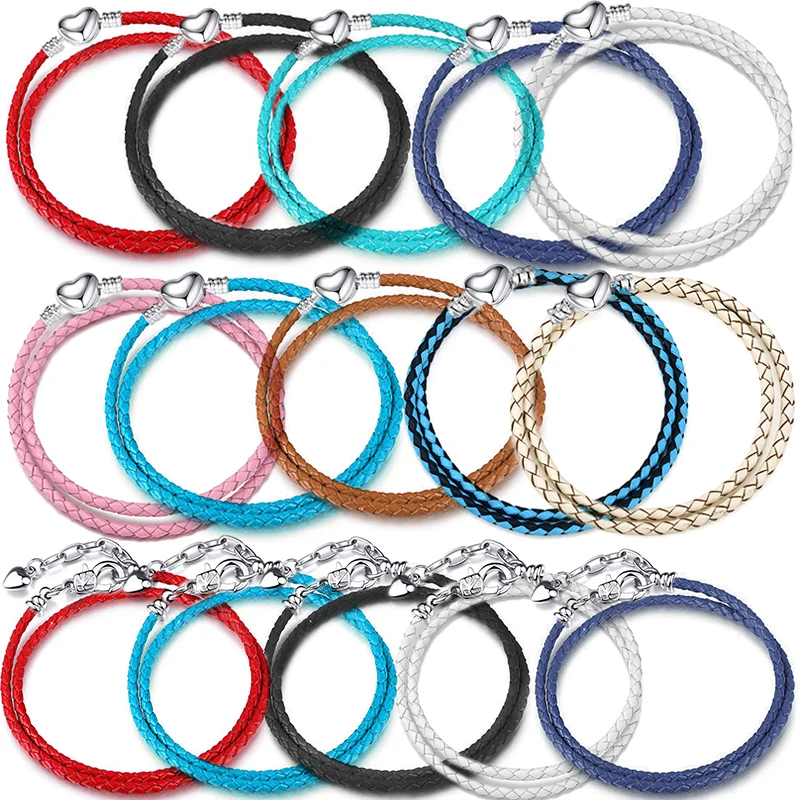 Men'S Accessories Jewelry Brands - Bracelets à breloques en cuir de
