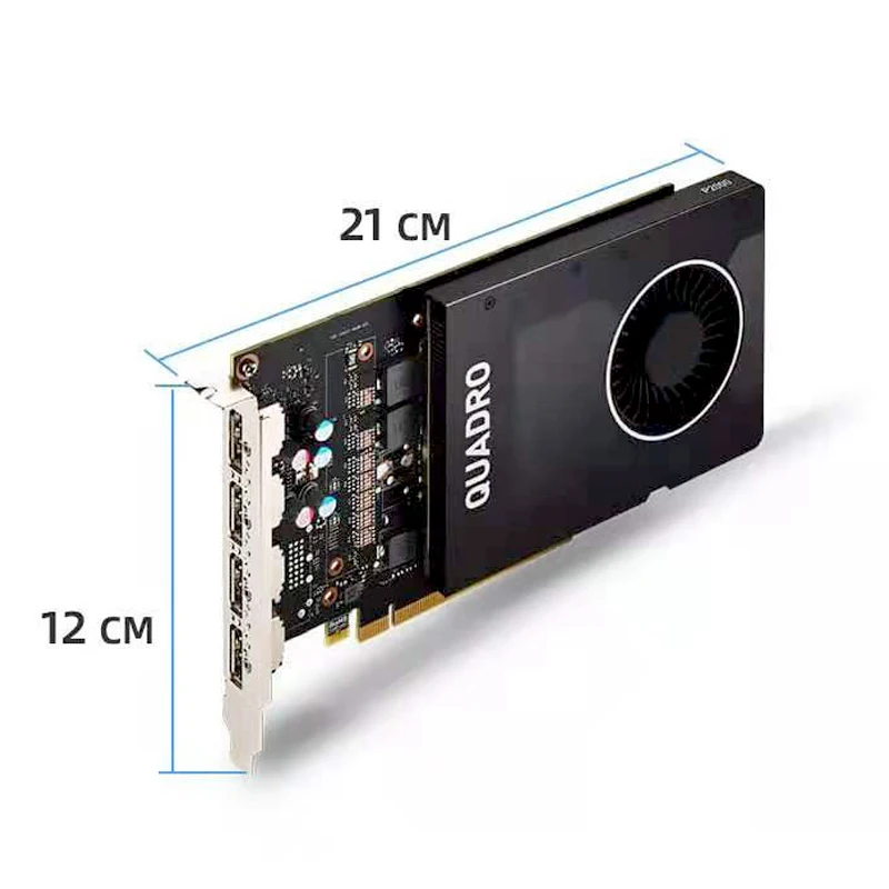 New Original GPU Cards Quadro P2200 5G 75W Graphics Cards P2200 200GB/s for Gaming and Laptop