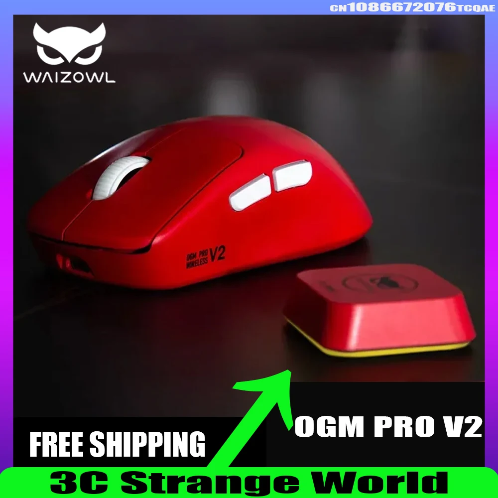 

Bluetooth-мышь WAIZOWL OGM PRO V2 беспроводная, 8K, Paw3950