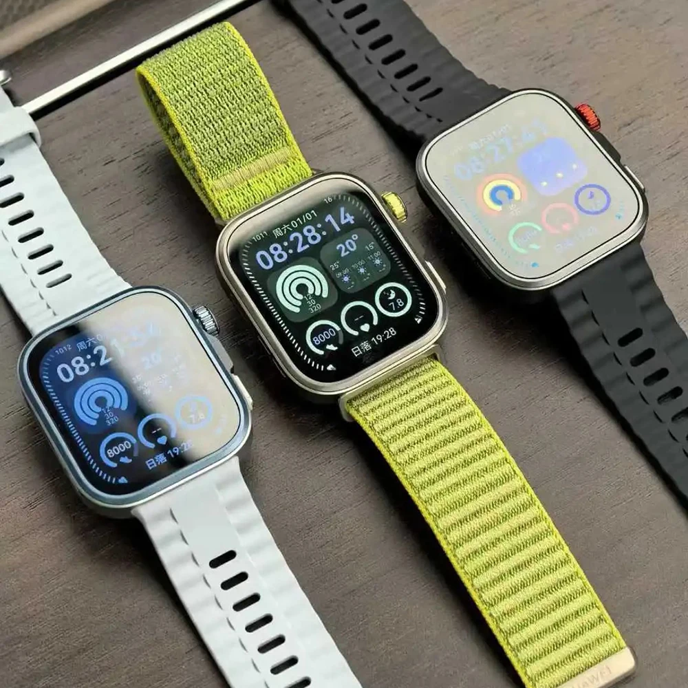 ساعة هواوي فيت 4 برو الذكية، شاشة AMOLED 1.82 بوصة، زجاج الياقوت، ECG، تتبع الحرارة، متوافقة مع iOS وAndroid