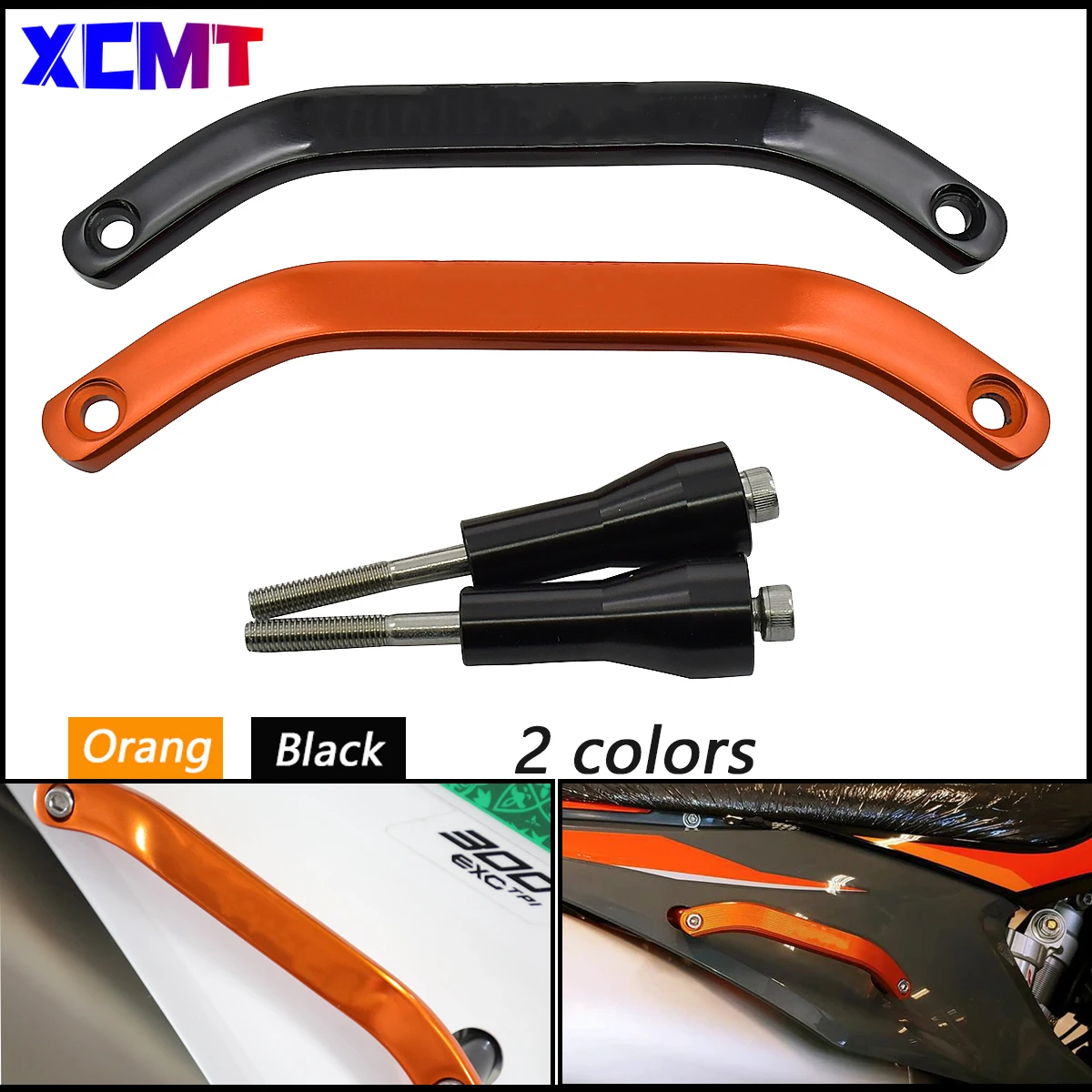 

Motorcycle Accessory CNC Passenger Grab Handle Bar Rear Rail For EXC EXCF KTM SX SXF XC XCF XCW XCFW SMR 125-500 2011-2016